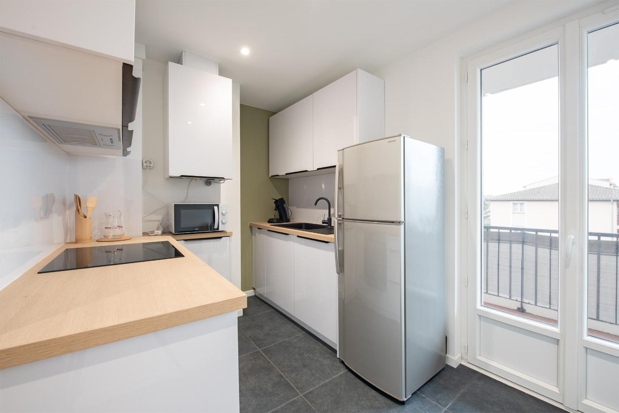 Spacieux T3 Avec 2 Parkings Gratuits Et 2 Balcons Toulouse Bagian luar foto